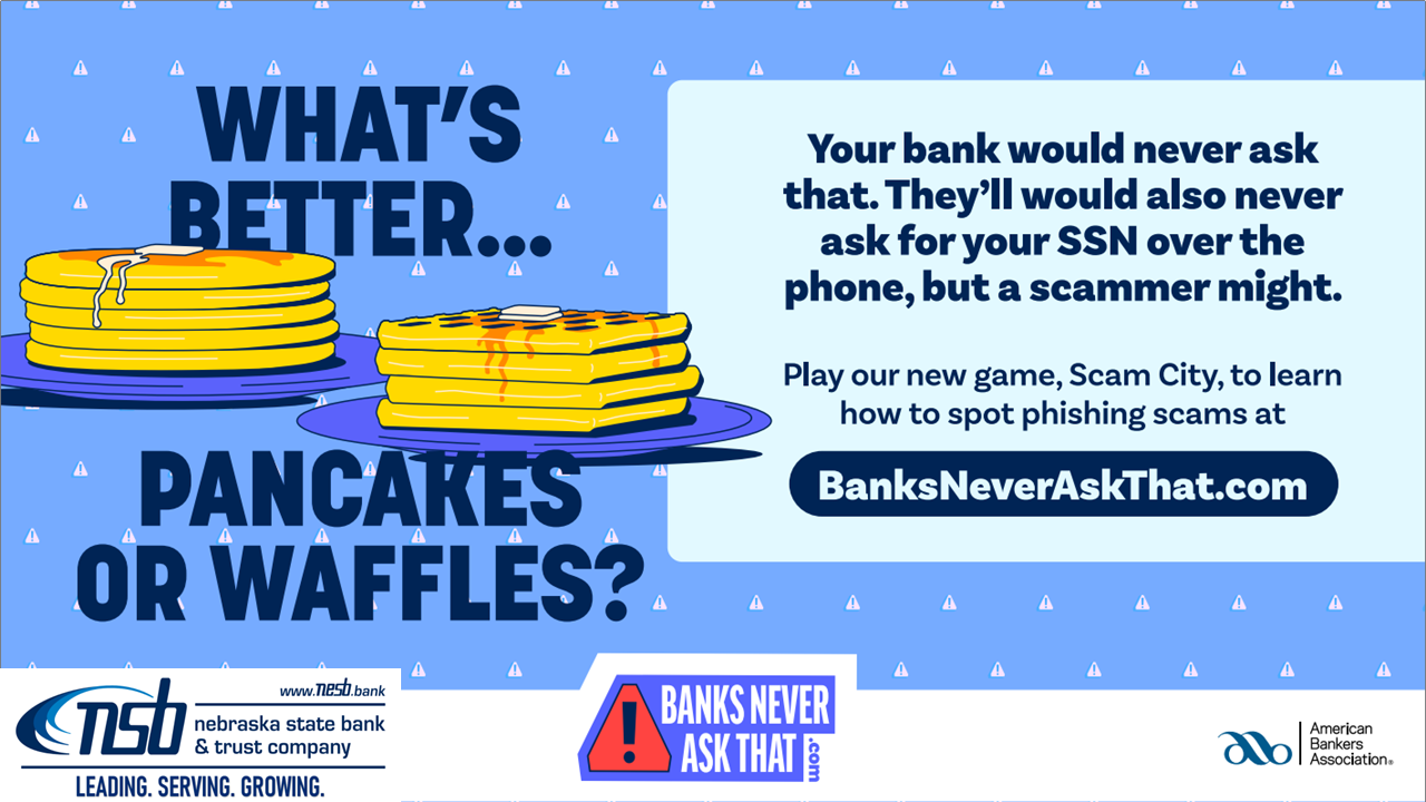 BanksNeverAskThat